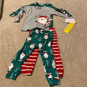 Caters just one you 12M Santa jammies 🎅